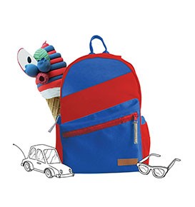 Backpack BFD19B – Red Blue
